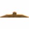 Ekena Millwork Portland Rough Sawn Timber Gable Bracket, Western Red Cedar, 48"W x 12"H x 2"D x 6"F, 6/12 Pitch GBW048X12X0206POR00RWR - alternate 2